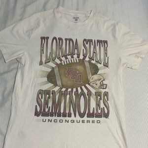 Hollister Blue 84 Florida state Seminoles 1999 Champions T-shirt, Medium